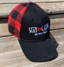 Load image into Gallery viewer, staycation canadian red lumberjack cap
