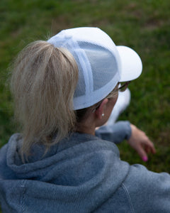 ladies' ponytail cap